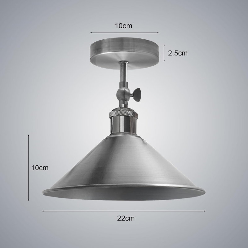 Anallese Semi Flush Mount, No