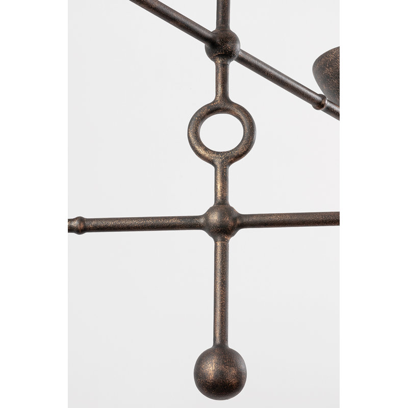 Lustre VISHAL, H 29 po x l 54 po x P 39,25 po, 6