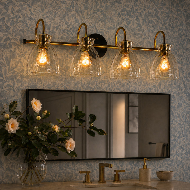 Almine 4-Light Dimmable Vanity Light
