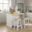Solid Wood Kitchen Island Set-1814945081
