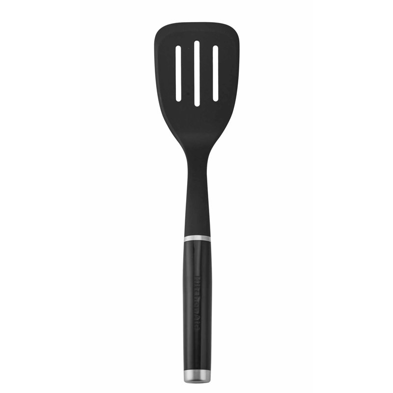 Black Stainless Steel and Plastic 15-Piece Kitchen Tool Set