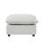 Upholstered Modern Linen Fabric Ottoman-1045943375