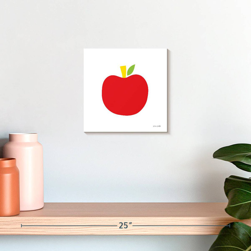 Yarlin Apple, 10" H x 10" W