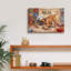  «Bullmastiff In The Kitchen» par Rich Monet, art mural sur toile, 26 po x 18 po-678788514