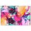 Abstract Phoenix Rising Modern & Contemporary Pink Canvas Wall Art Print-925696552