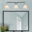 Éclairage pour meuble-lavabo de salle de bain 3 lumières Cone-75003484-75003486-75003494