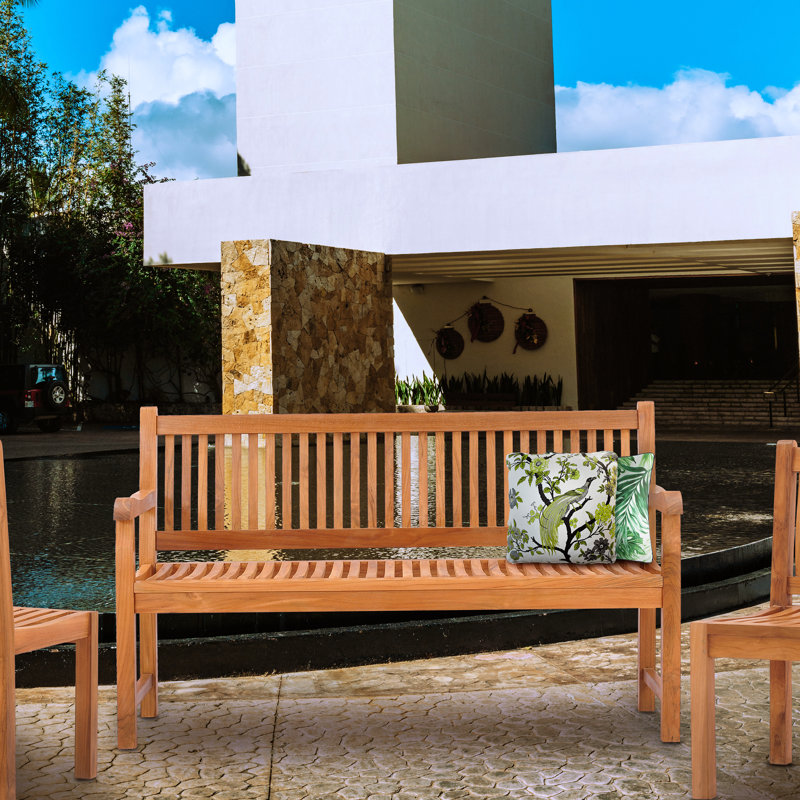 Banc de jardin en teck Quinlan