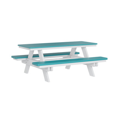 Outdoor Rectangular Picnic Table