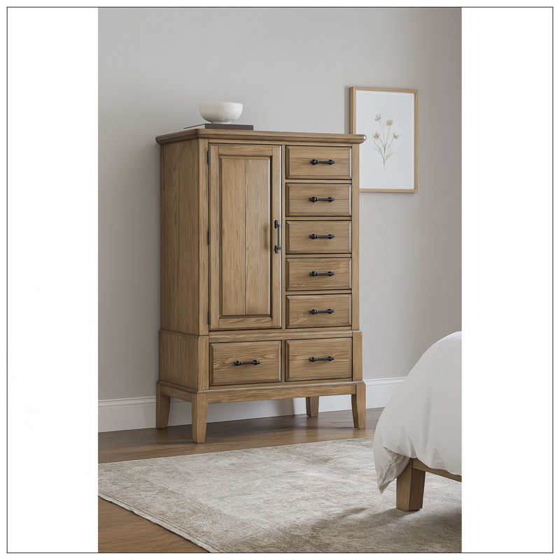 Commode pour homme - finition caramel