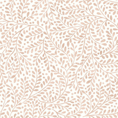 Joules Willow Leaf Duck Egg Wallpaper