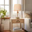 Lampe de table en verre Arnita