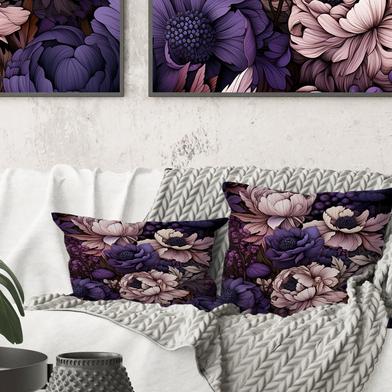 Coussin Gothic Botanicals Moody