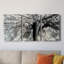 «Story From Light And Shadow» - Toile tendue avec châssis de qualité supérieure - Prêt à être accroché-1157084573