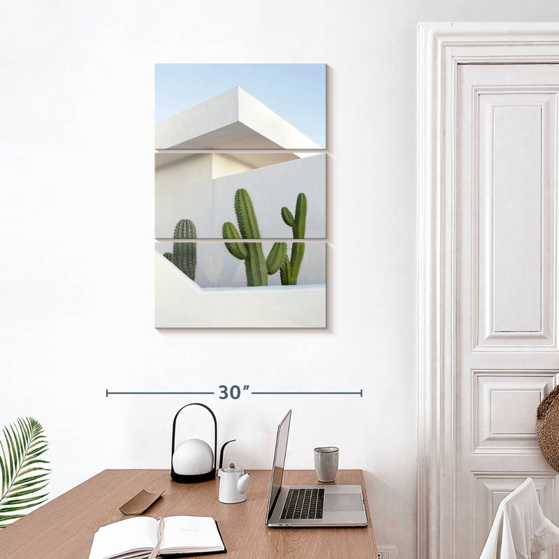 Harnek Spanish Building Cacti, 32" H x 20" W