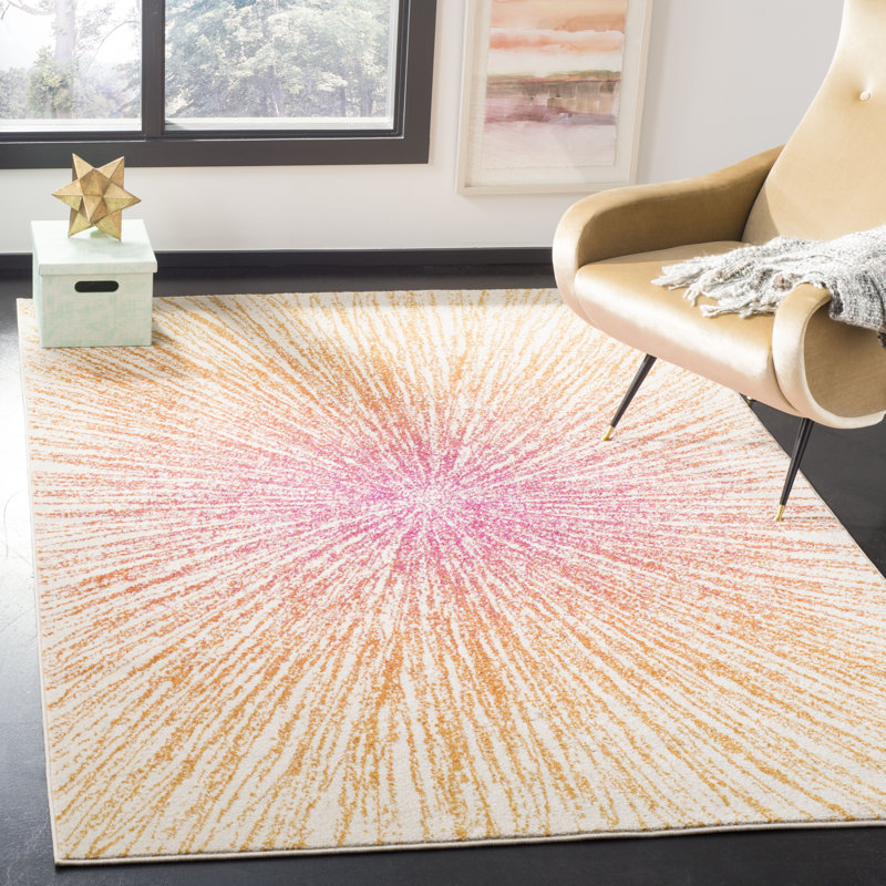 Faustina Performance Abstract Rug, Rectangle 8' x 10'