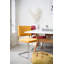 Chaise en porte-à-faux rembourrée en tissu-70836774