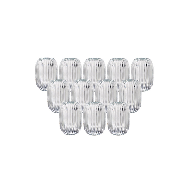 5'' H Glass Tabletop Votive Holder