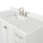 Cambridge 49'' Single Bathroom Vanity with White Quartz Top-1194025322-1194007397