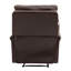 Fauteuil inclinable manuel en microfibre-1952561570