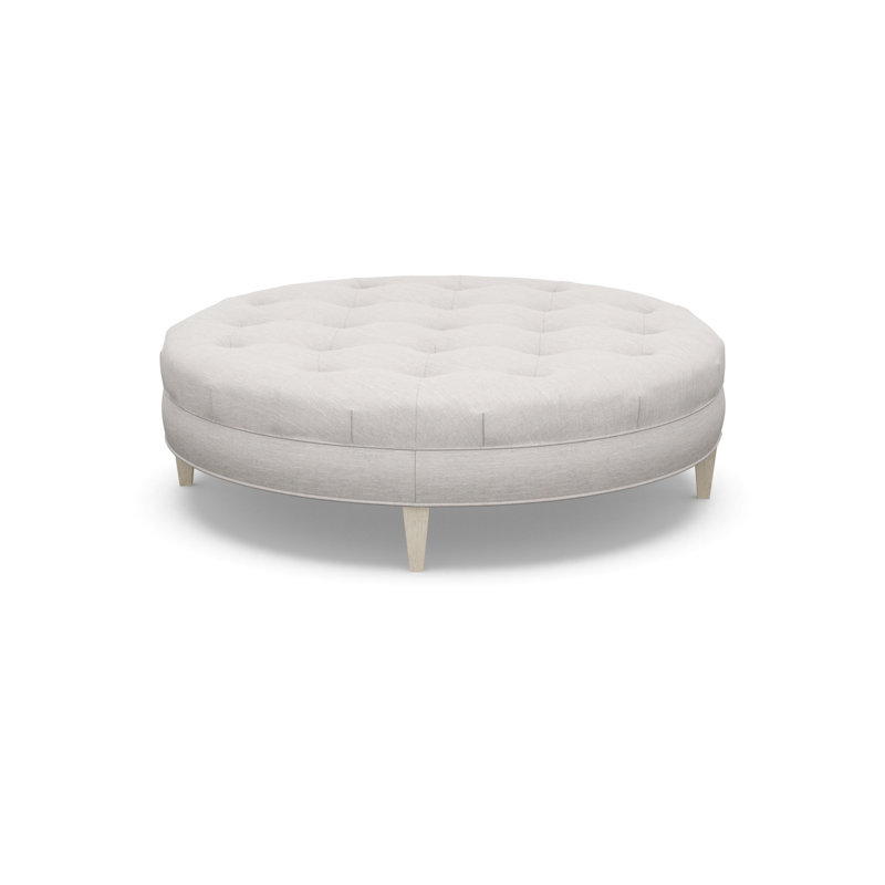 Round Ottoman, 8786-87, Sandstone