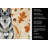 Norwegian Elkhound Heirloom Fall Kitchen Towel-1218231535