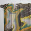 Vert jaune et liquide Marble Art I - Rideau moderne - Velours obscurcissant - 1 panneau-71800732