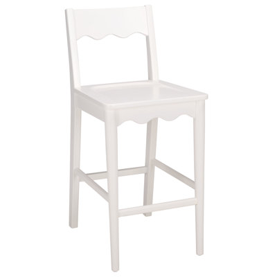 Rosetty Scallop Counter Stool