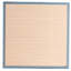 Miroir bleu sarcelle G3180-m - verre bas pour des images claires et apparentes, cadre en placage de bois, convenant à un décor discret