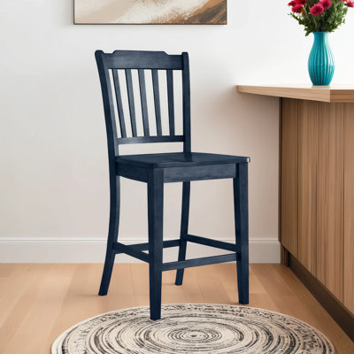 Fortville Solid Wood Counter/Bar Stool