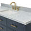 Ensemble de meuble-lavabo mural simple 61 po-1275428094-1275428095