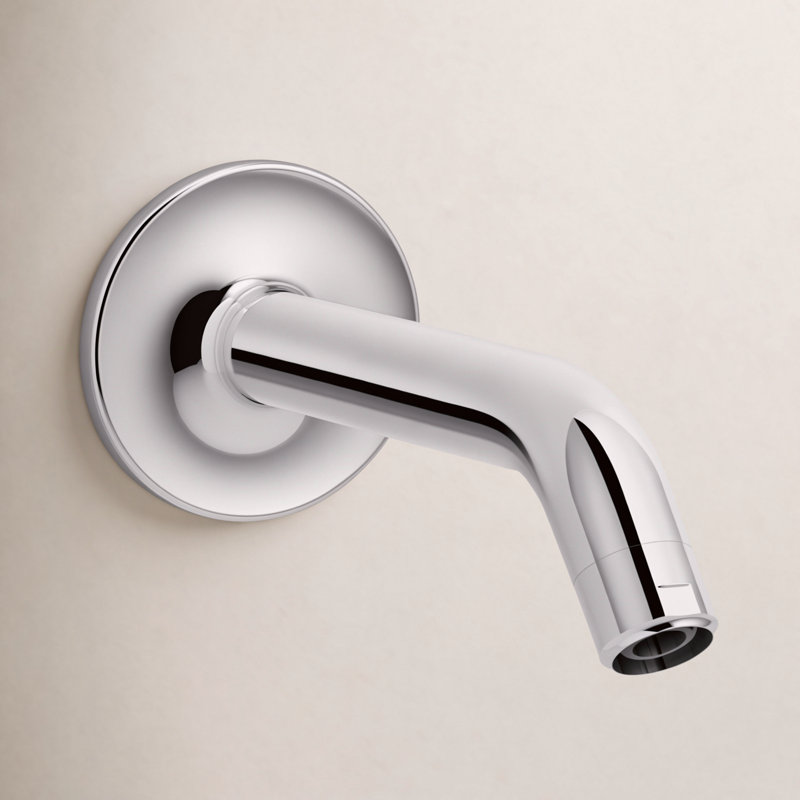 Purist Showerarm and Flange, Chrome poli