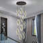 Lustre en acrylique à haut plafond noir-1275253142