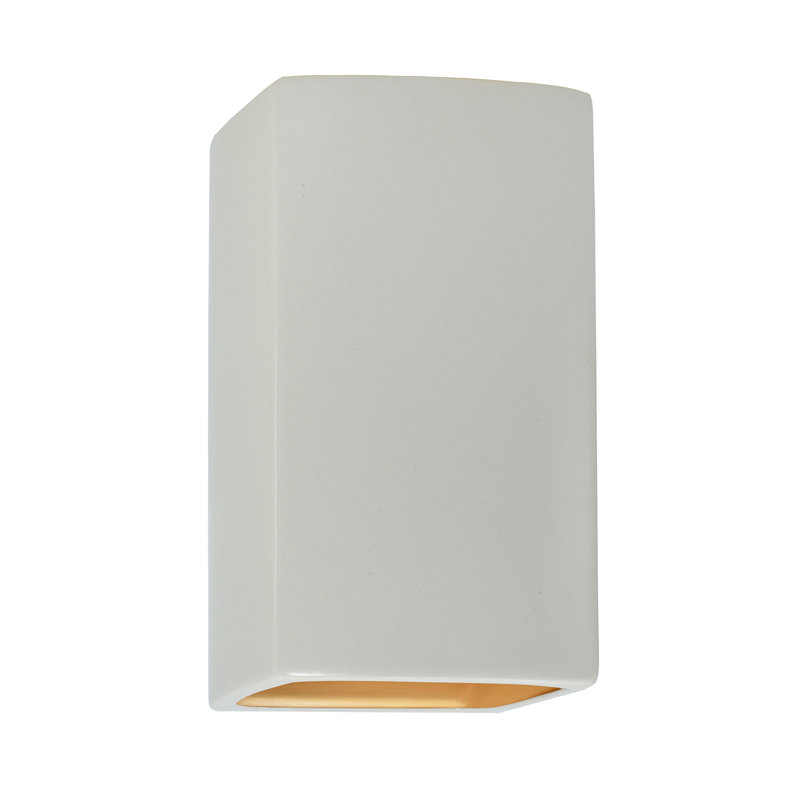 Applique murale Ambiance, Blanc mat / or champagne