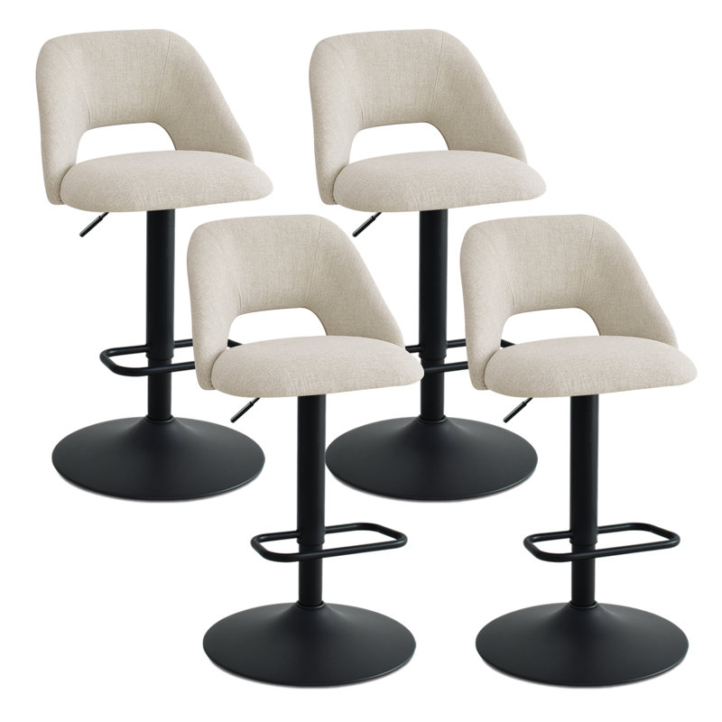 Tabouret de bar rotatif à hauteur ajustable 24 à 32 po, Gruau