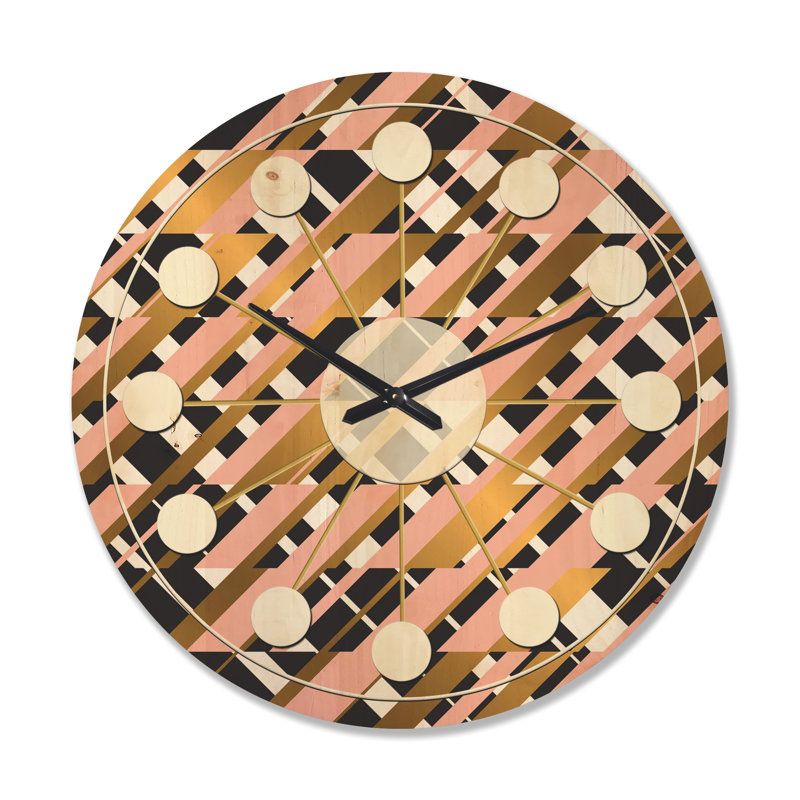 Horloge murale à carreaux, Très grand