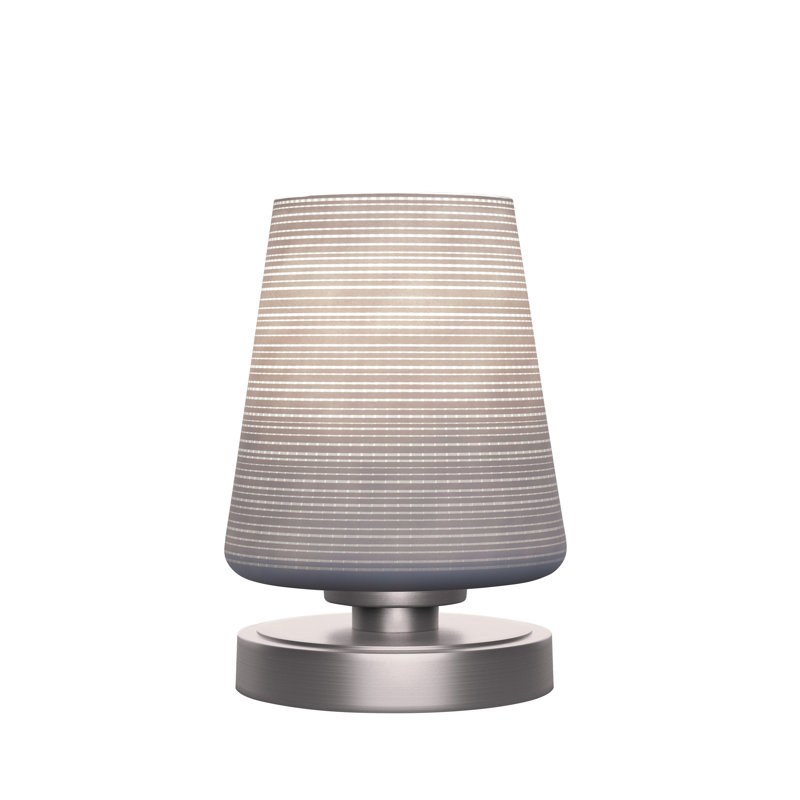 Lampe de table 1 lumière Luna, Gris