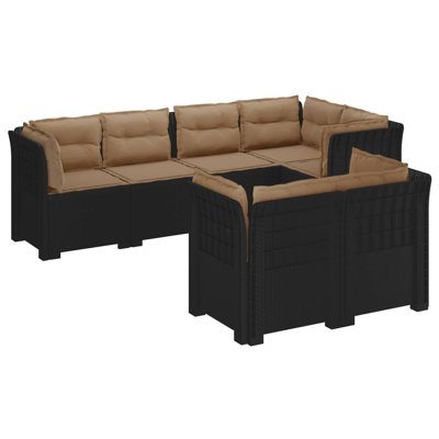 234 cm W Patio Sofa with Cushions