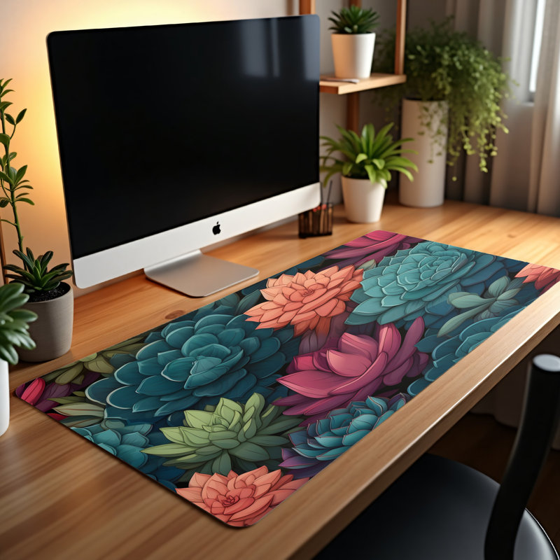 Polyester Desk Pad, 23.6x13.8