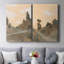 Toile tendue avec châssis V-Premium Gallery Hillside