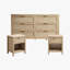 Ensemble de chambre à coucher 3 pièces Boho-859006152