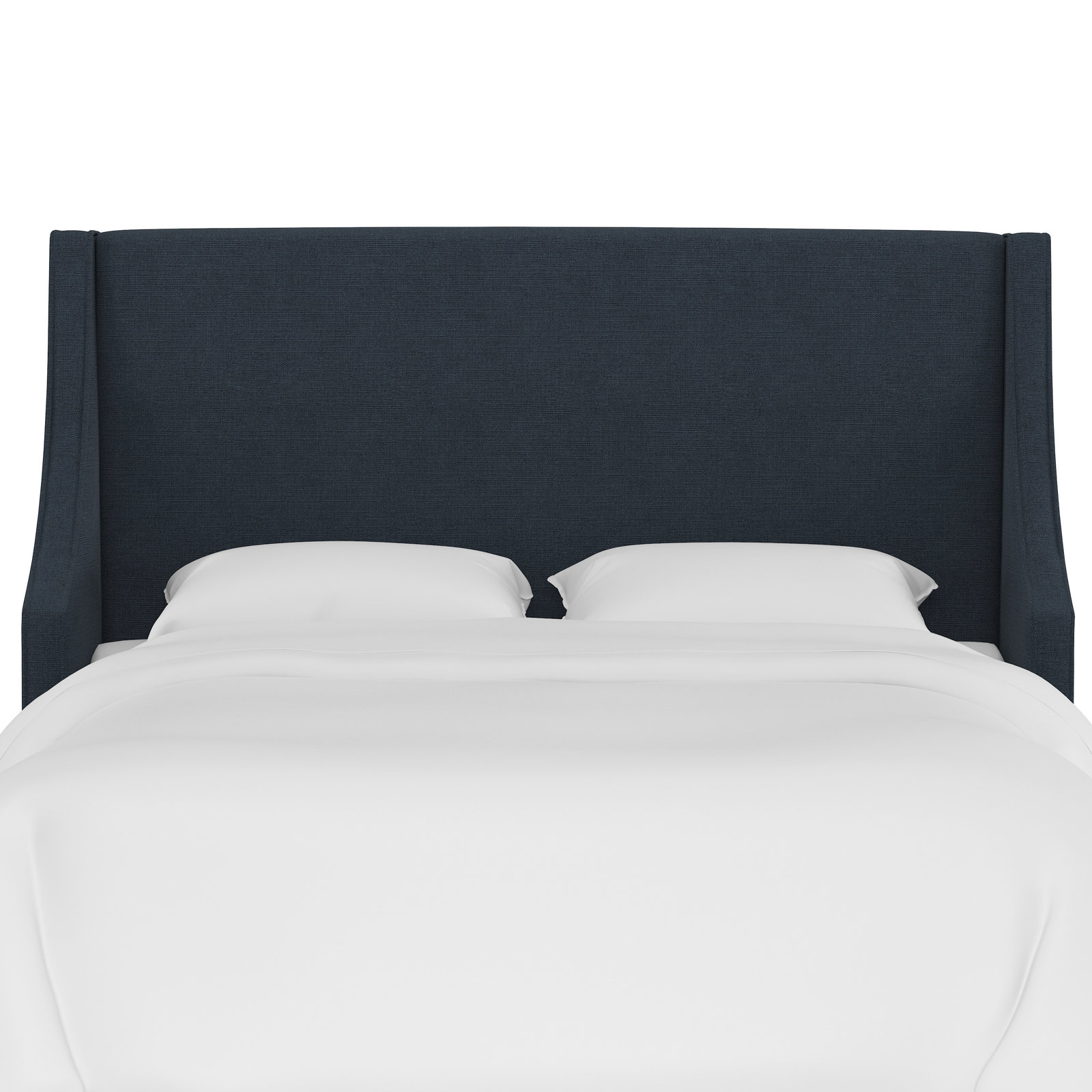 Riane Upholstered Headboard, Full, Classic Navy Linen