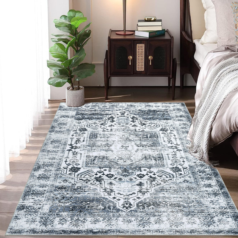 Tapis Alceo avec envers antidérapant, Rectangle 8 pi x 10 pi