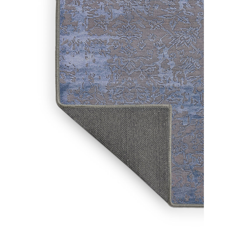 Tapis bleu / brun Sharleen, Rectangle 2 pi x 3 pi