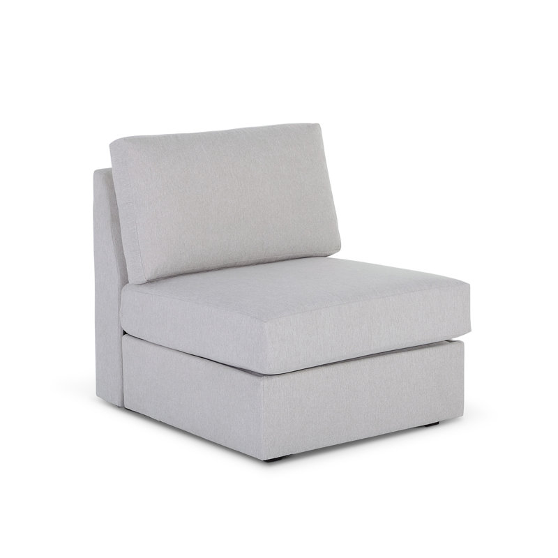 Fauteuil Flex, Gris clair givré