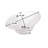 The Renovators Supply Inc. 14.88'' White Vitreous China Circular Bathroom Sink with Overflow