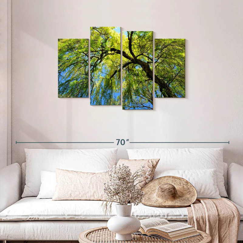 Harnek Under A Weeping Willow Tree, 27" H x 43" W