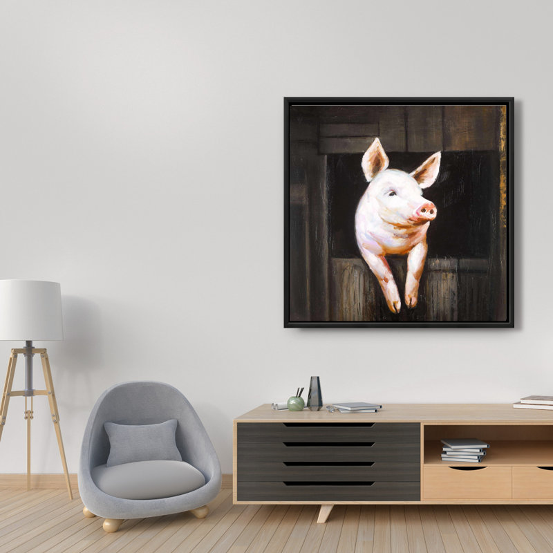 " Smiling Pig "