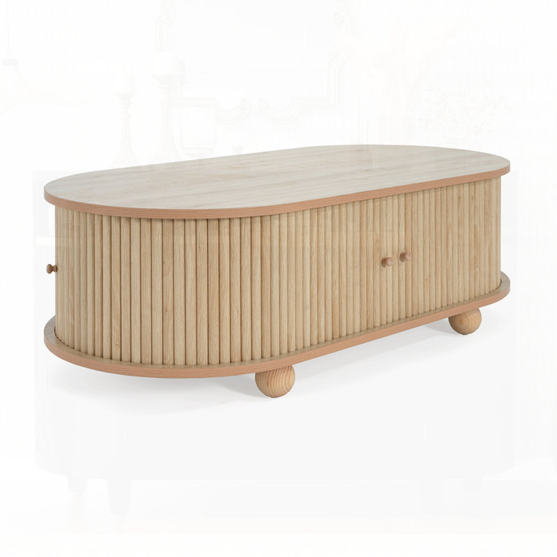 Rustic Retro Wood Coffee Table