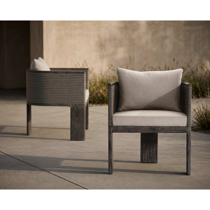 Outdoor Teak Dining Armchair