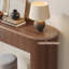 Console 55 po Tambour avec plateau de table ovale pour vestibule de vestibule-492933686-492933687